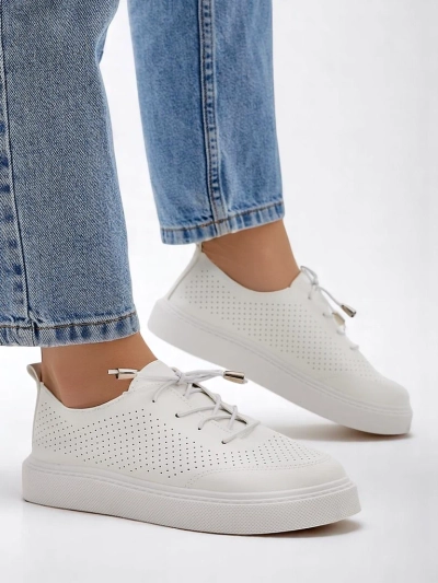 Royalfashion Damen durchlässige Schnürsportchuhe Vaned