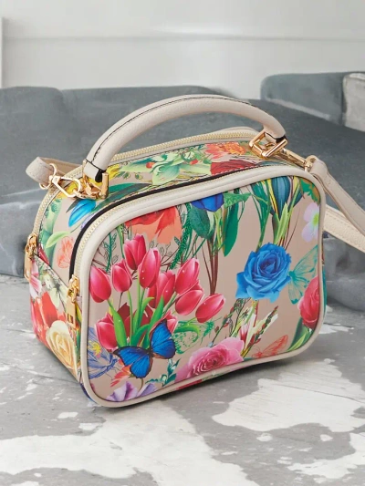 Royalfashion Blumen Damenhandtasche Typ Aktentasche