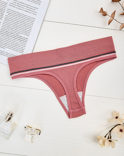 Royalfashion Damen-Tanga-Höschen mit Aufschriften