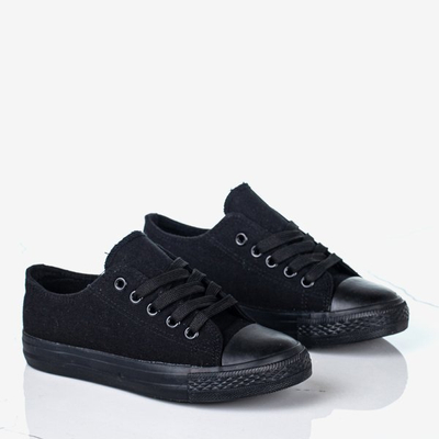 Franklin Black Kids Sneakers - Schuhe