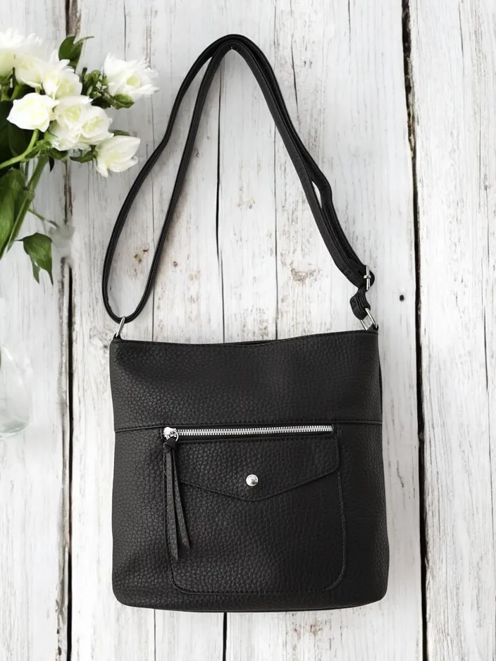 Royalfashion Damen Freizeit-Handtasche aus Öko-Leder