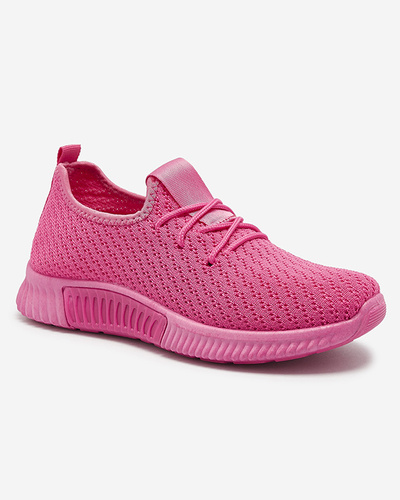 Fuchsia Sportschuhe für Damen aus Stoff Vobbu- Footwear