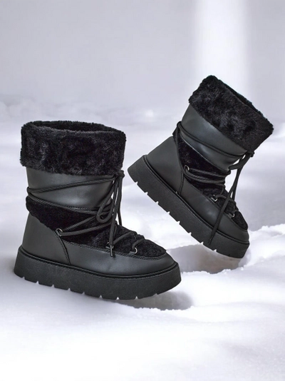 Royalfashion Damen Schneestiefel Volio