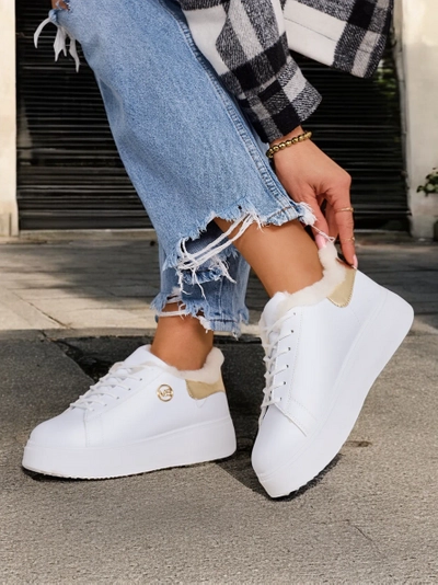 Royalfashion Damen-Sneaker mit Romii-Futter