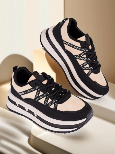 Royalfashion Damen Sportplattform-Sneaker Reviger