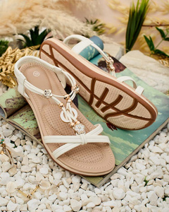 Royalfashion Dekorierte Damen-Sandalen Ummen