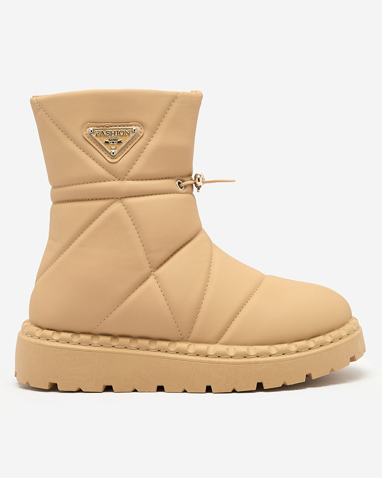 Жіночі черевики Royalfashion Camel a'la snow boots Oterika
